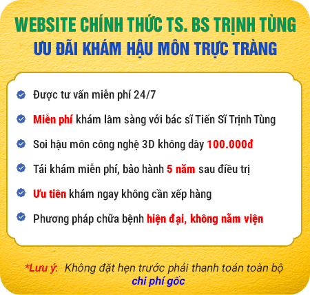 Ưu đãi bệnh trĩ