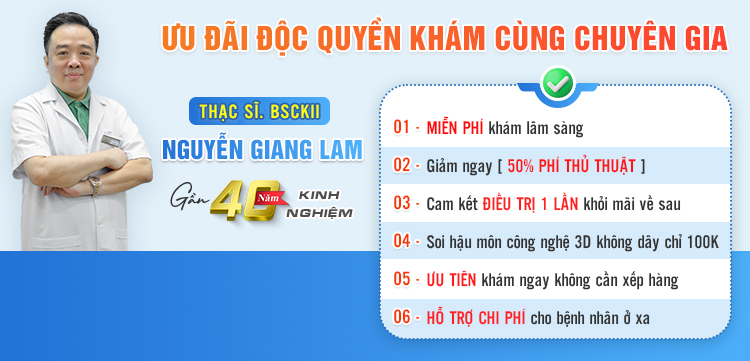 Shortcode ưu đãi bệnh trĩ