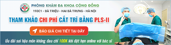 Chi phí cắt trĩ bằng PLS-II